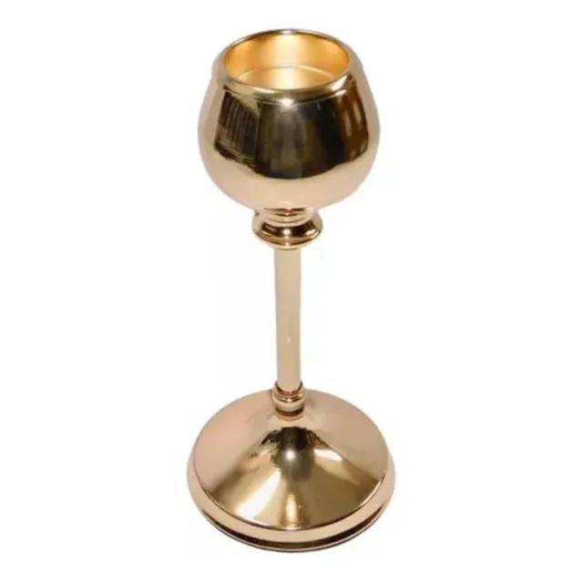 Candelabro Para Vela Centro Mesa Velones Vela 25cm Luz 