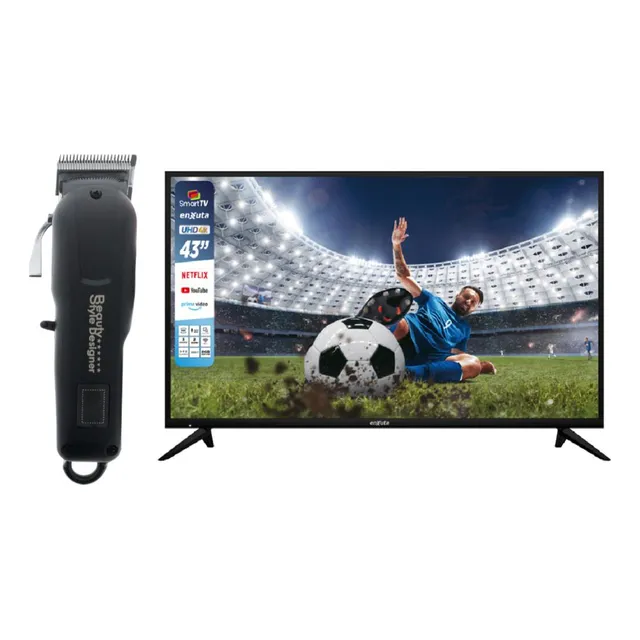Televisor Enxuta Led Smart 43 +cortadora Beauty Style Regalo