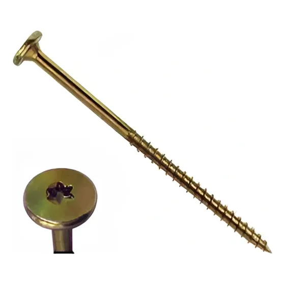 Tornillo Panel Sip De 1/4 X 8  Largo  Rosca 3 - Pack 25 Un.