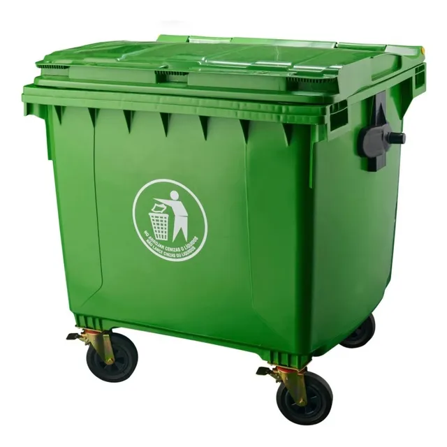 Contenedor De Basura De 1100 Litros