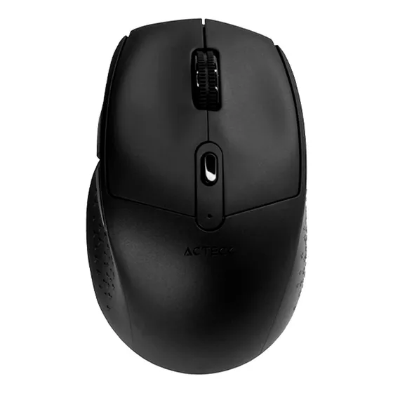 Mouse Acteck Mi680 1600dpi 6 Botones Inalambrico Usb Negro