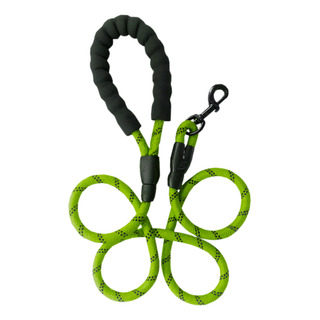 Correa Nylon Mascotas Reflectante 2 Metros Asas Doble Correa Nylon Mascotas Reflectante 2 Metros Asas Doble
