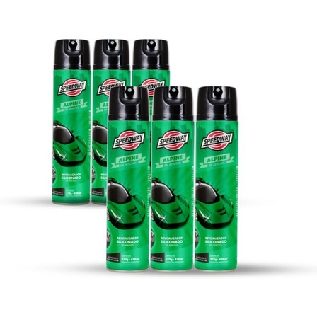 Silicona Para Auto Speedway Aerosol X 420 Cc Alpine X 6 Un. Silicona Para Auto Speedway Aerosol X 420 Cc Alpine X 6 Un.