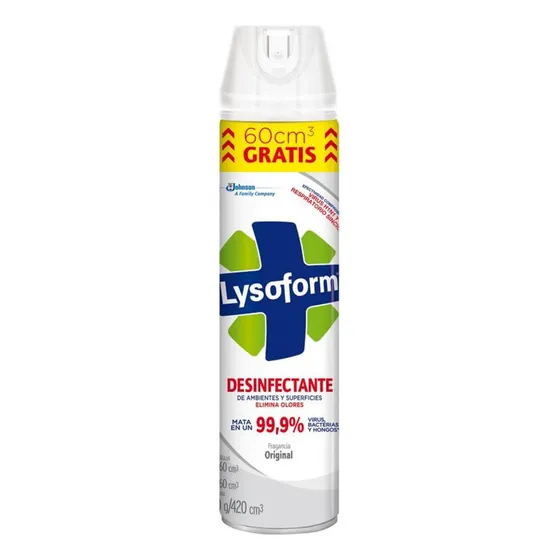 Lysoform Desinfectante De Ambiente Y Sup. Original 420 Cc