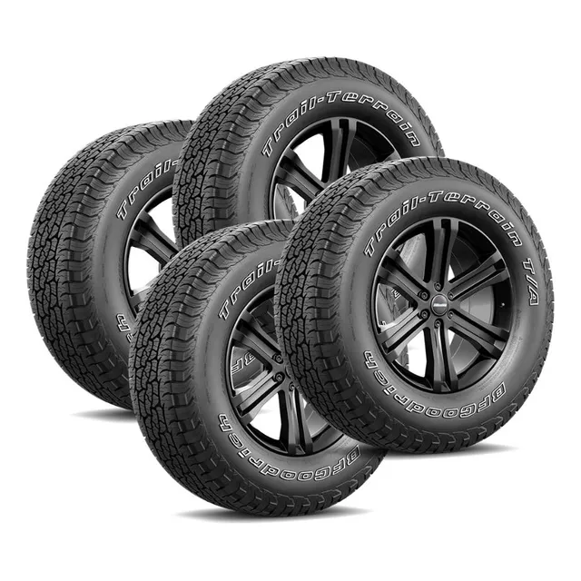 Kit 4 Pneus Bf Goodrich Aro 20  275/55 R20 Trail-terrain T/a