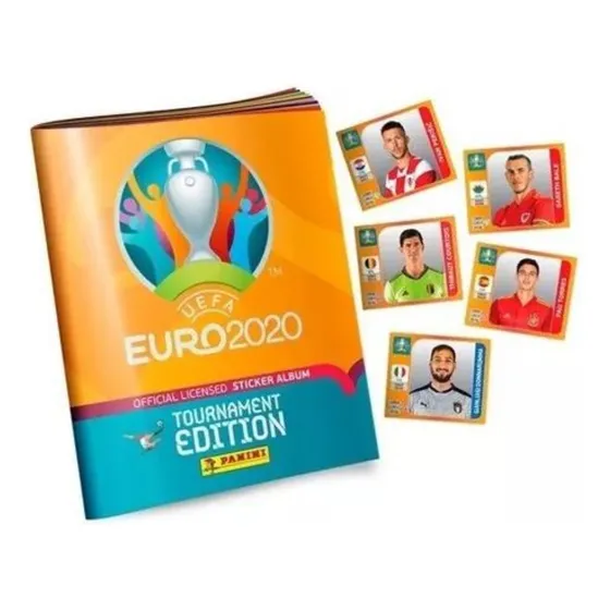 Álbum Uefa Euro 2020 Completo A Pegar