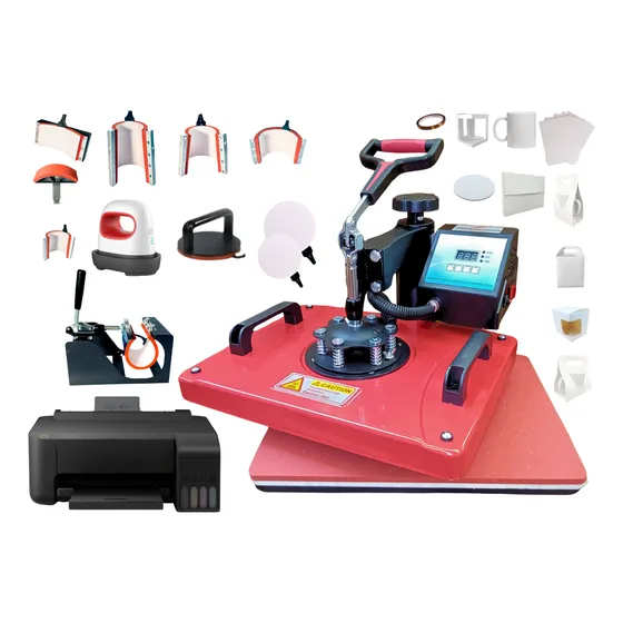 Kit Combo 8 En 1 A 11 Tlp 29x38 Sublimar Impresora 90 Extras