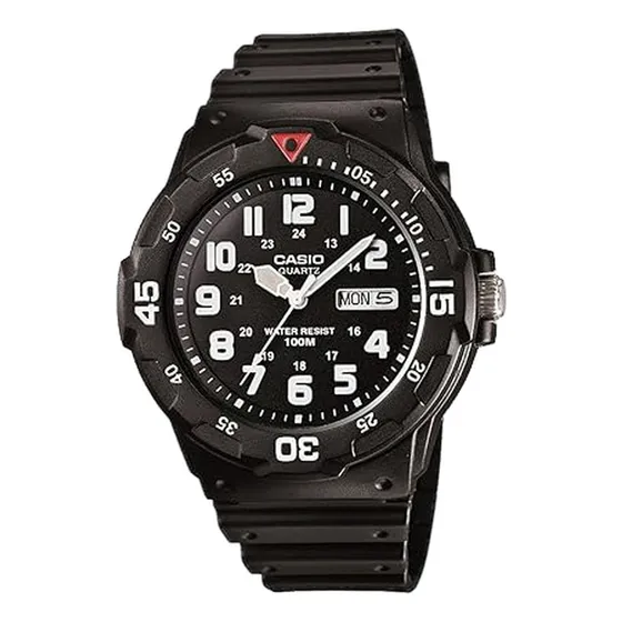 Reloj De Buceo Casio Hombre Mrw200h-1bv Resina Negro
