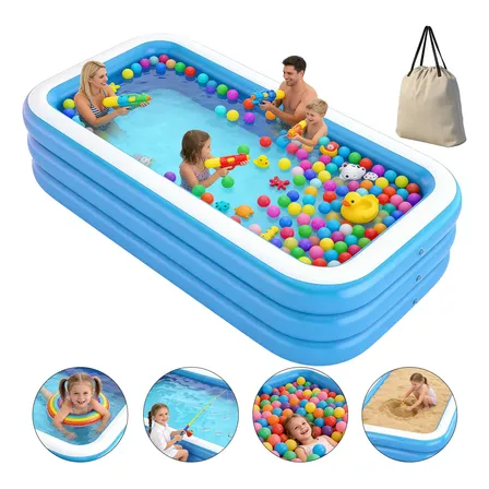 305cm Alberca Inflable Para Niños Y Adultos Grandes Piscinas Piscina Inflable Familiar Grande De Tamaño Completo, Piscinas Inflables  Para Exteriores, Jardín Y Patio,trasero