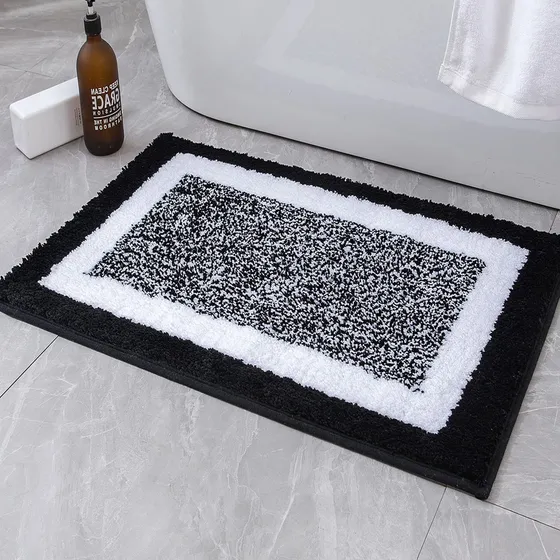 Miulee Tapete Baño Microfibra Suave Absorbente Esponjoso 20
