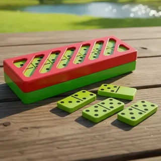 Kit C/ 3 Caixas Domino Brinquedo Divertido Jogo Interativo