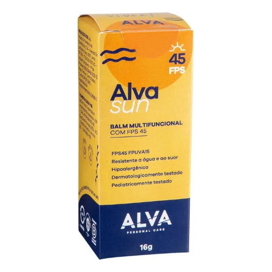 Alva Sun - Balm Multifuncional Fps 45 Natural 