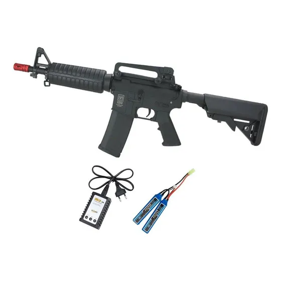 Rifle Airsoft Aeg M4 Carbine Sa-c02 Core+bateria+carregador