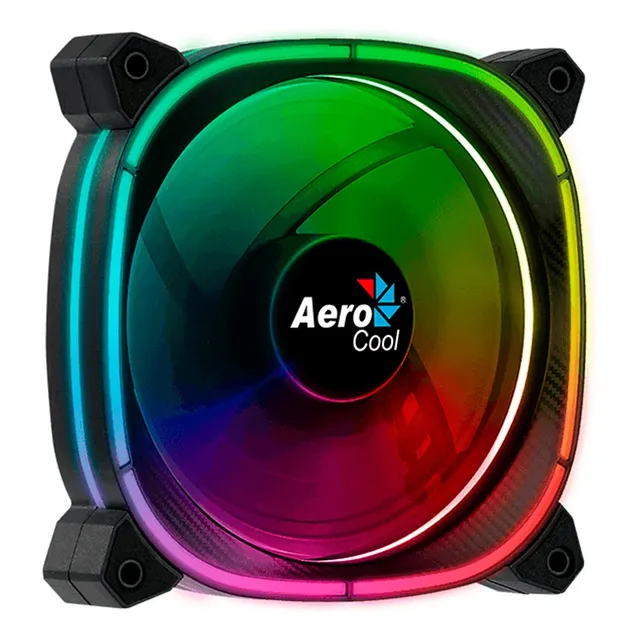 Cooler Rgb Aerocool Astro 12 Argb Dual Ring Gamer Fan 120mm