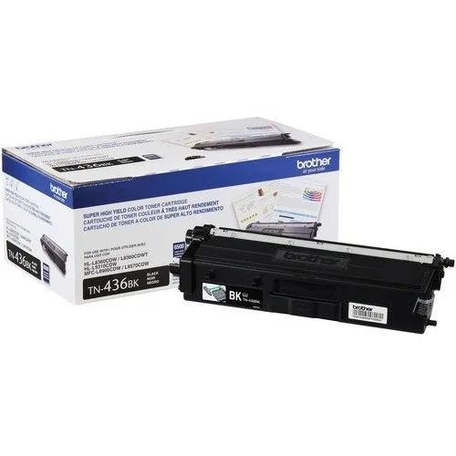 Tóner Brother Tn436bk - 6500 Páginas, Negro