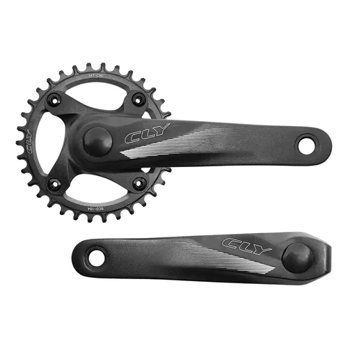 Pedivela Bike Fixa Single Speed 44 Dente 170mm Bcd 110mm Evo Preto