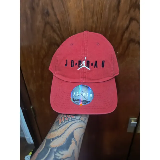 Gorra Jordan Heritage 86 Jumpman Air Original Naranja Oscuro Regulable