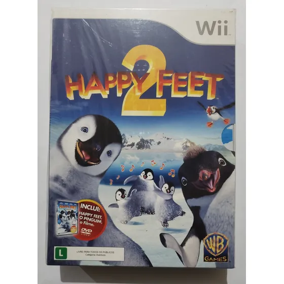 Happy Feet 2 - Com Dvd Do Filme -  Nintendo Wii (lacrado)