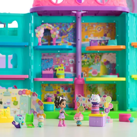 Set Figuras La Casa De Muñecas De Gabby Cumpleaños