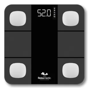 Relaxmedic Balança Digital Corporal Bioimpedancia Aplicativo Bluetooth Relaxmedic Balança Digital Corporal Bioimpedancia Aplicativo Bluetooth