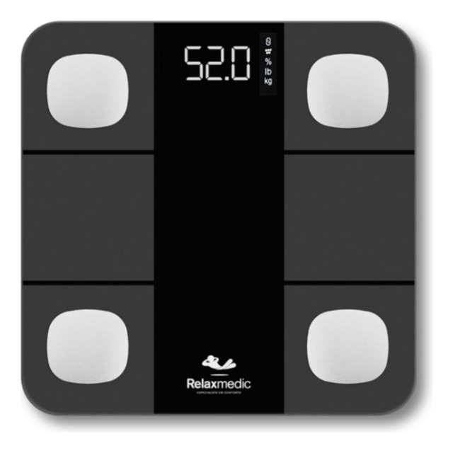 Relaxmedic balança digital corporal bioimpedancia aplicativo bluetooth Relaxmedic balança digital corporal bioimpedancia aplicativo bluetooth
