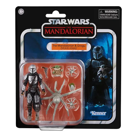 Mandalorian Baby Grogu Maldo Kreis Star Wars Vintage Muñeco