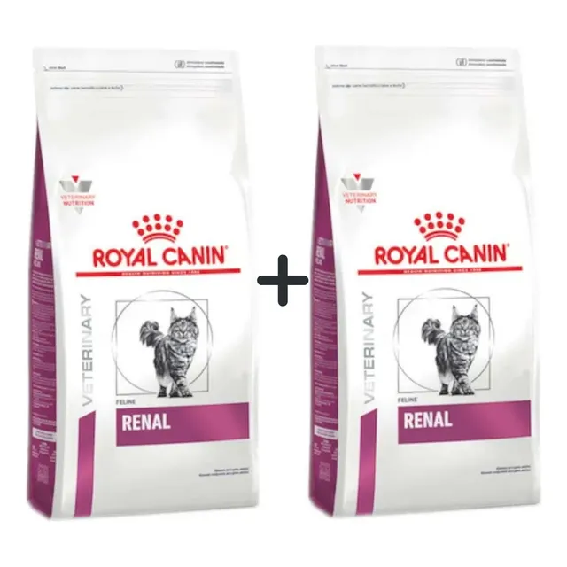 Royal Canin Renal Gato  X 2 Kg X 2 Unidades