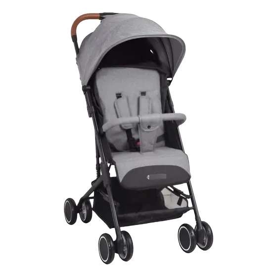 Coche Ultra Compacto Sprintz Bebesit Gris Tipo Valija