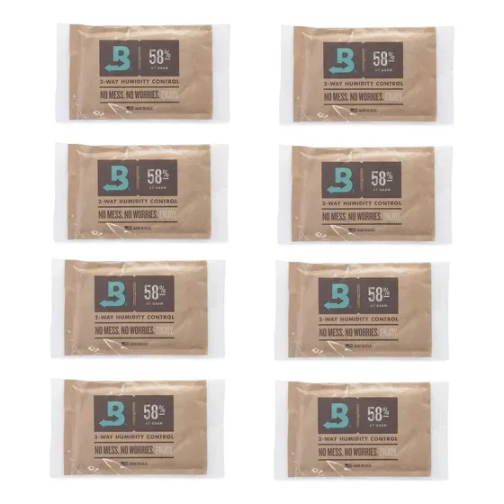 X8 Boveda 58% 4g Regulador Humedad Cosecha Curado Original