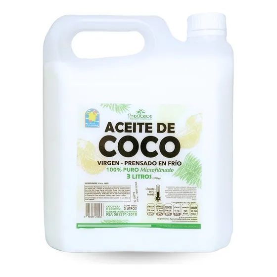 En Oferta Aceite De Coco Galon 3 Litros - mL a $55