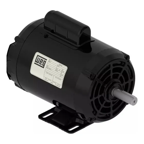 Motor Monofasiso 1500rpm 220v Ip55 3hp Weg Blindado