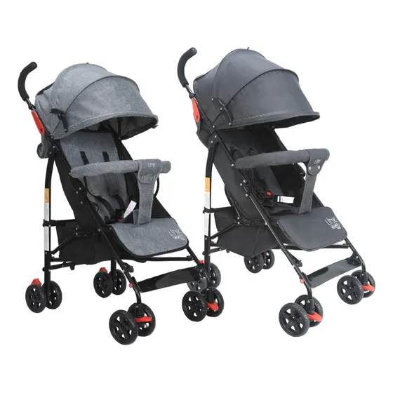 Carrinho De Bebê Guarda Chuva Modo Berço Link Maxi Baby