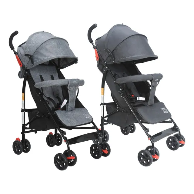 Carrinho De Bebê Guarda Chuva Modo Berço Link Maxi Baby