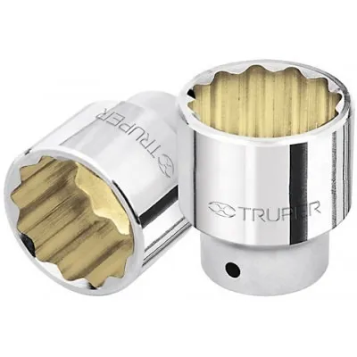 Dados Cuadro 3/4  12 Puntas Industrial Truper 1  - 25,4mm
