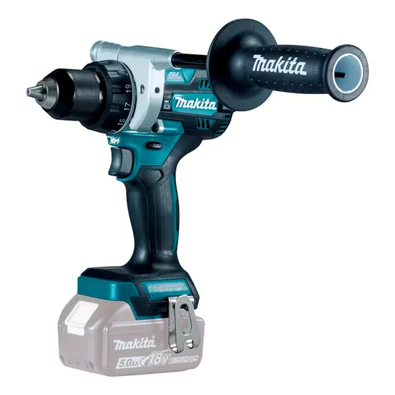 Taladro Atornillador Makita 1/2 130 Nm Bl Lxt Sin Bat Color Azul Petróleo