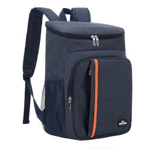 Mochila Térmica Cooler Bebidas Viagem Unissex Impermeåvel Cor Preto Mochila Térmica Cooler Bebidas Viagem Unissex Impermeåvel Cor Preto