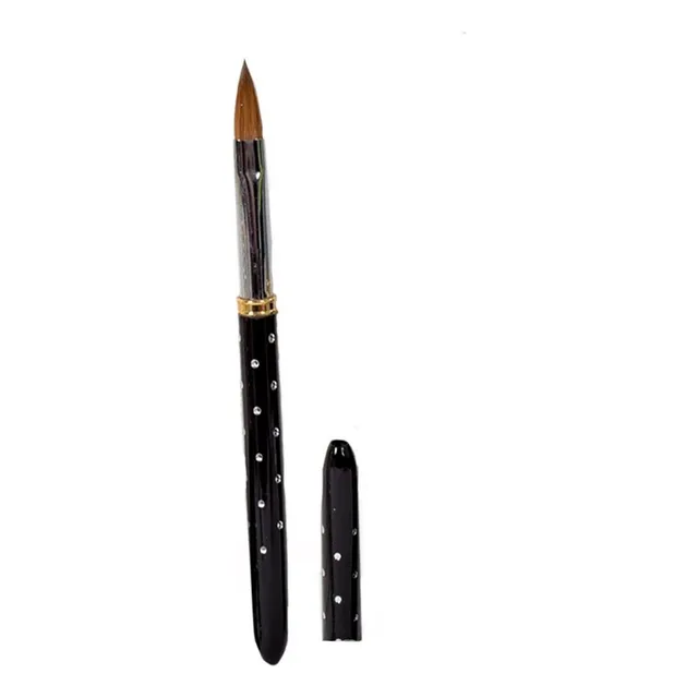 Mc Nails black rock pincel kolinsky black #8 manicure uñas acrílicas.