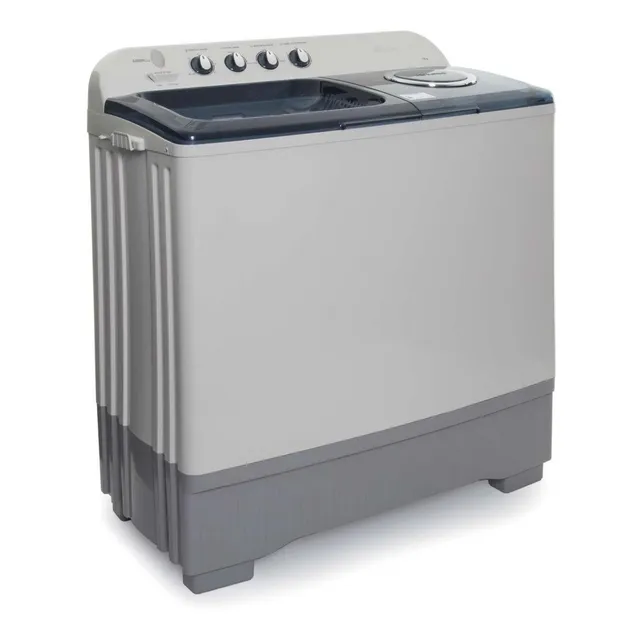 Lavadora Samsung 2 Tinas Wt18k5200mb/ax 18 Kg Gris