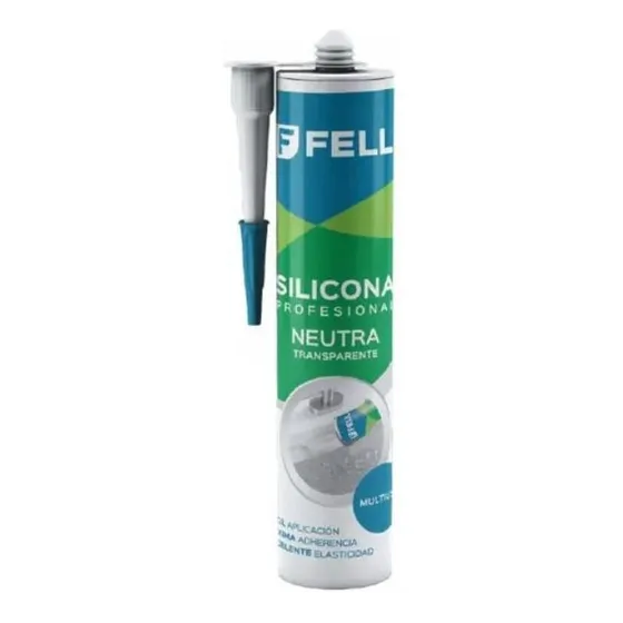 Silicona Neutra Transparente Fell 311 Gr 24 Unidades - Ynter