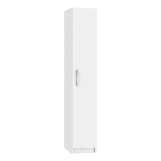 Armario Mueble Panelero Multiuso 1 Puerta 4 Estantes LG Color Blanco