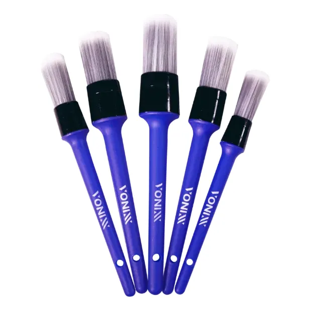 Kit De 5 Pinceles De Detallado Automitriz Interno Vonixx