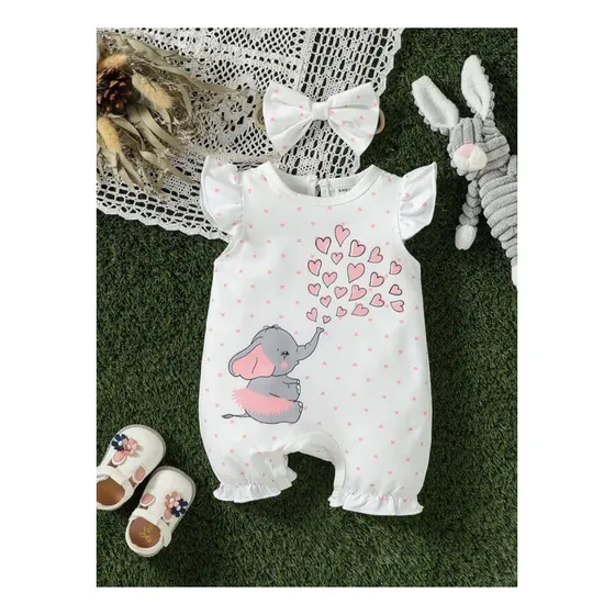 Body Shein Bebé Talla 0-3m Color Rosa
