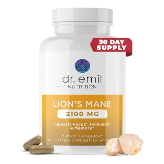 Dr. Emil Nutrition 2100 Mg De Melena De León Orgánica