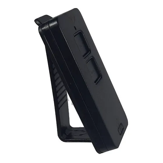 Control remoto de puerta Ppa Zap 2 negro de 433,92 Mhz