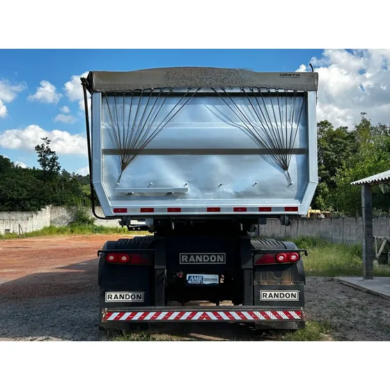 Bi-trem Basculante Randon Bi Caçamba Único Dono Sem Pneus