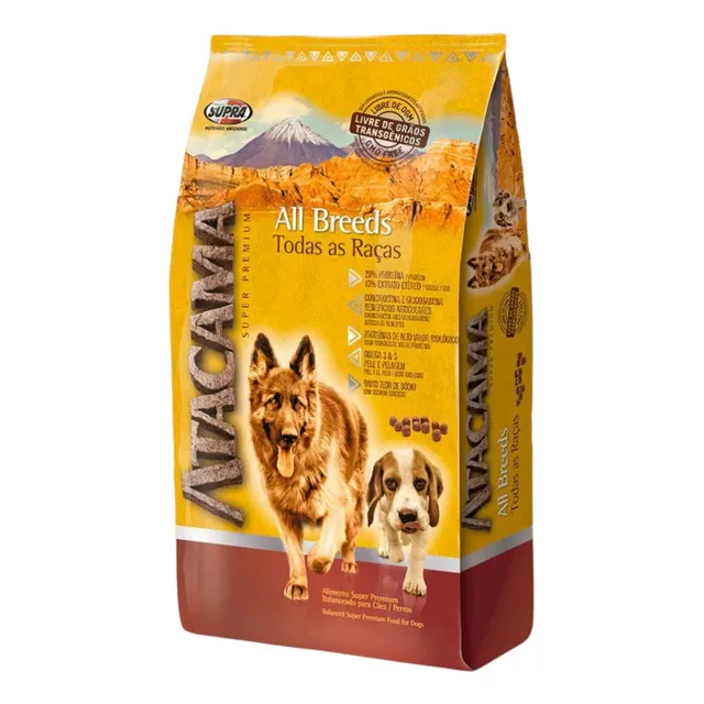 Alimento proteico súper premium para todas las razas Supra Atacama 28% 20 kg