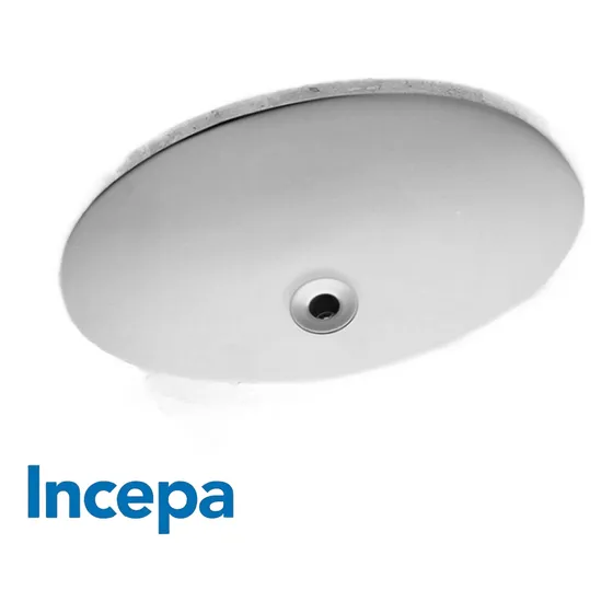Incepa Lavamanos  Blanco Inlav0024 Bajo Tope Granito Marmol
