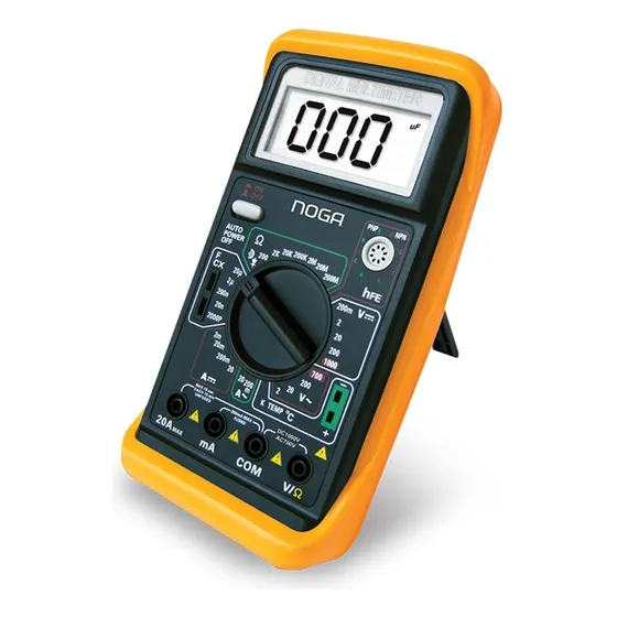 Tester Multímetro Digital Con Sensor Temperatura Noga M890g