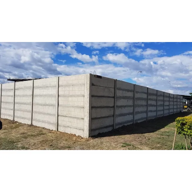Muro Perimetral De Seguridad En Concreto X Ml