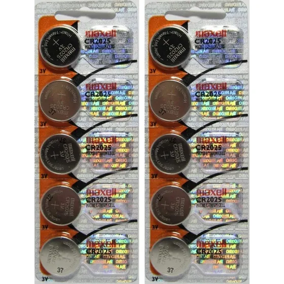 Pilas Litio 3v De Boton Cr-2025 Maxell